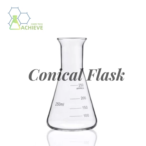 Amber Erlenmeyer Flask